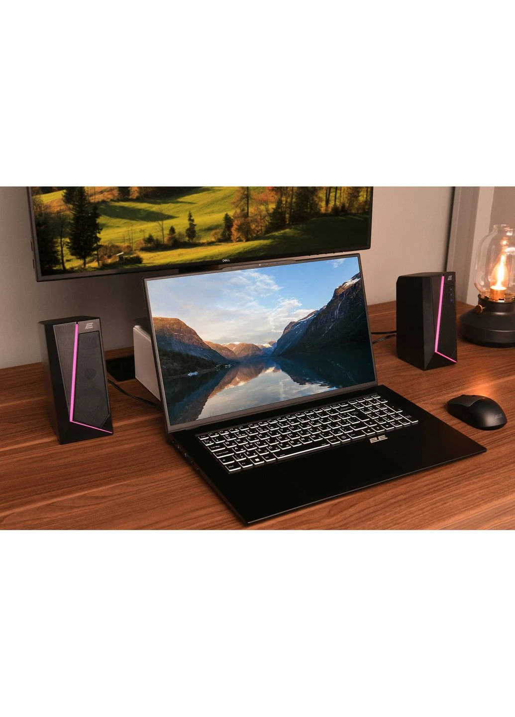 Акустична система PCS233 RGB 2.0 USB Black (-PCS233BK) [99449] 2E (401135118)