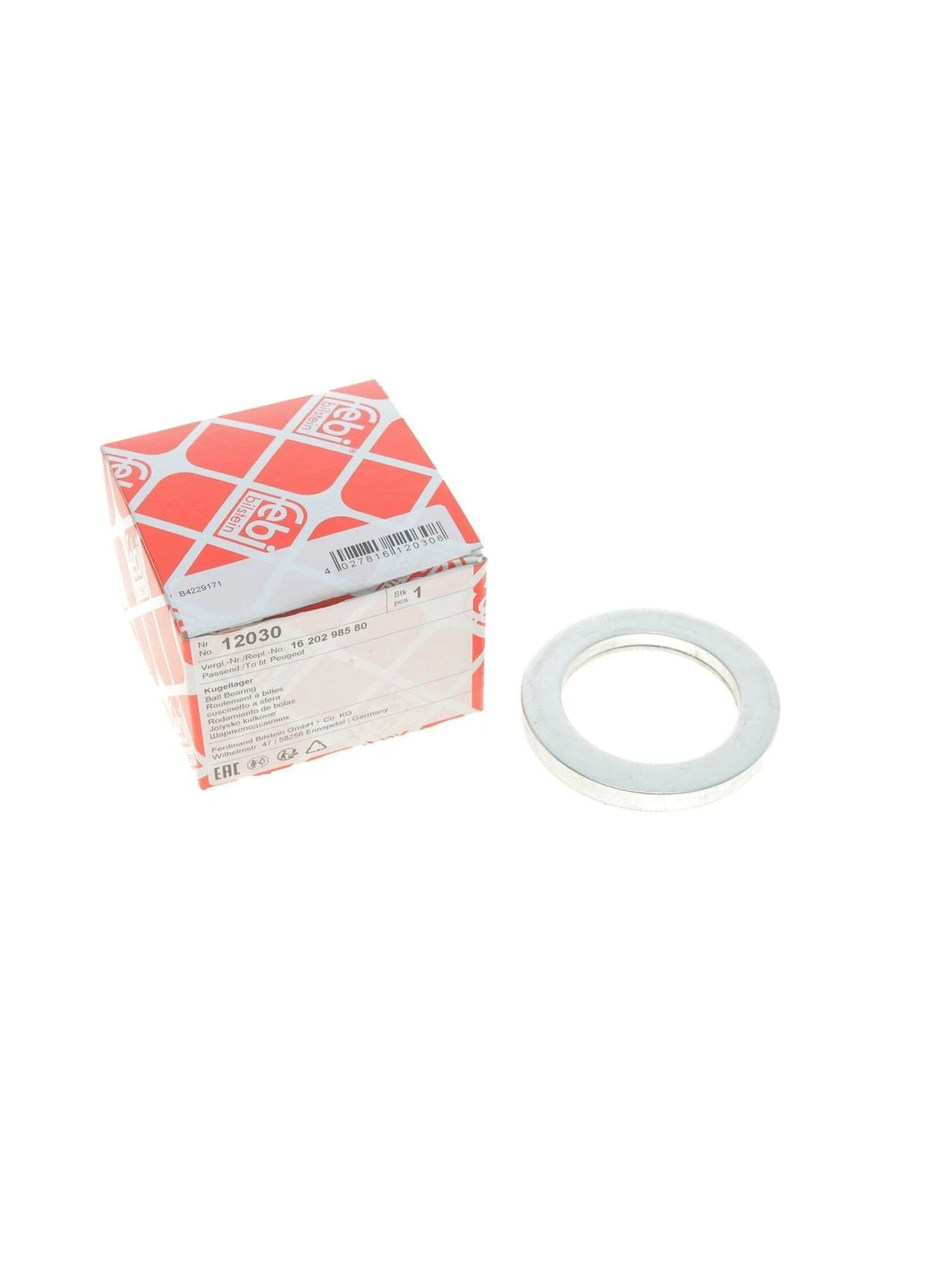 Подшипник опорный амортизатора Fiat Ducato 94 12030 UA63 Febi Bilstein (342402255)