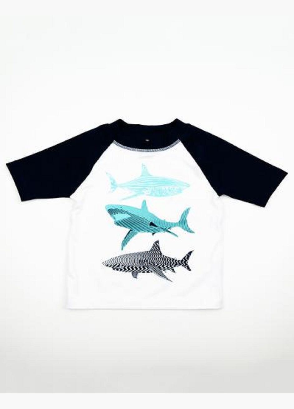 Белая летняя футболка Place