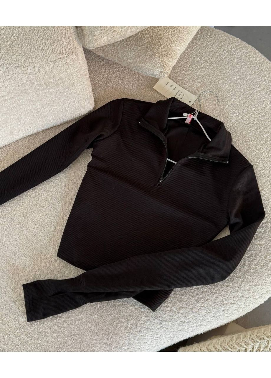 Базовий кроп-топ із турецького рубчика Україна (351480373)