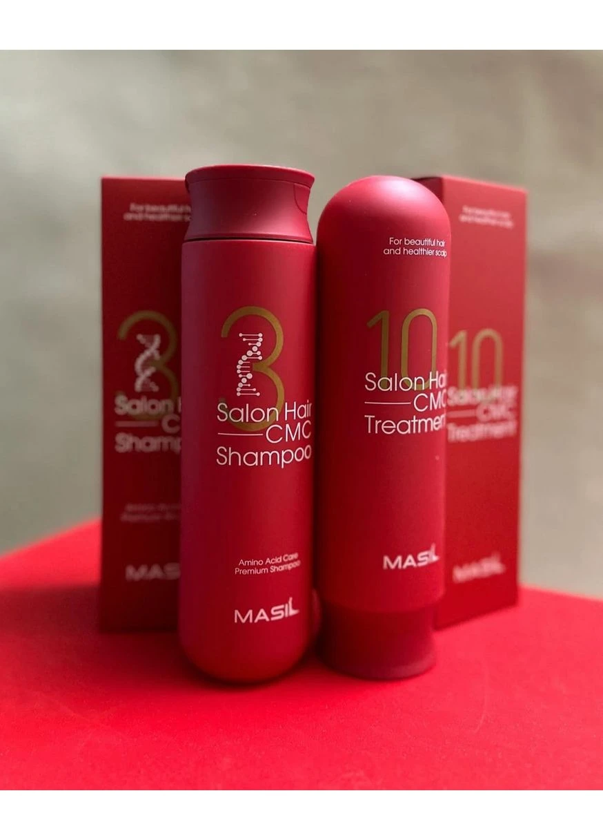 Salon Hair CMC набор шампунь и кондиционер для волос для профессионального ухода дома красный MASIL (386515152)