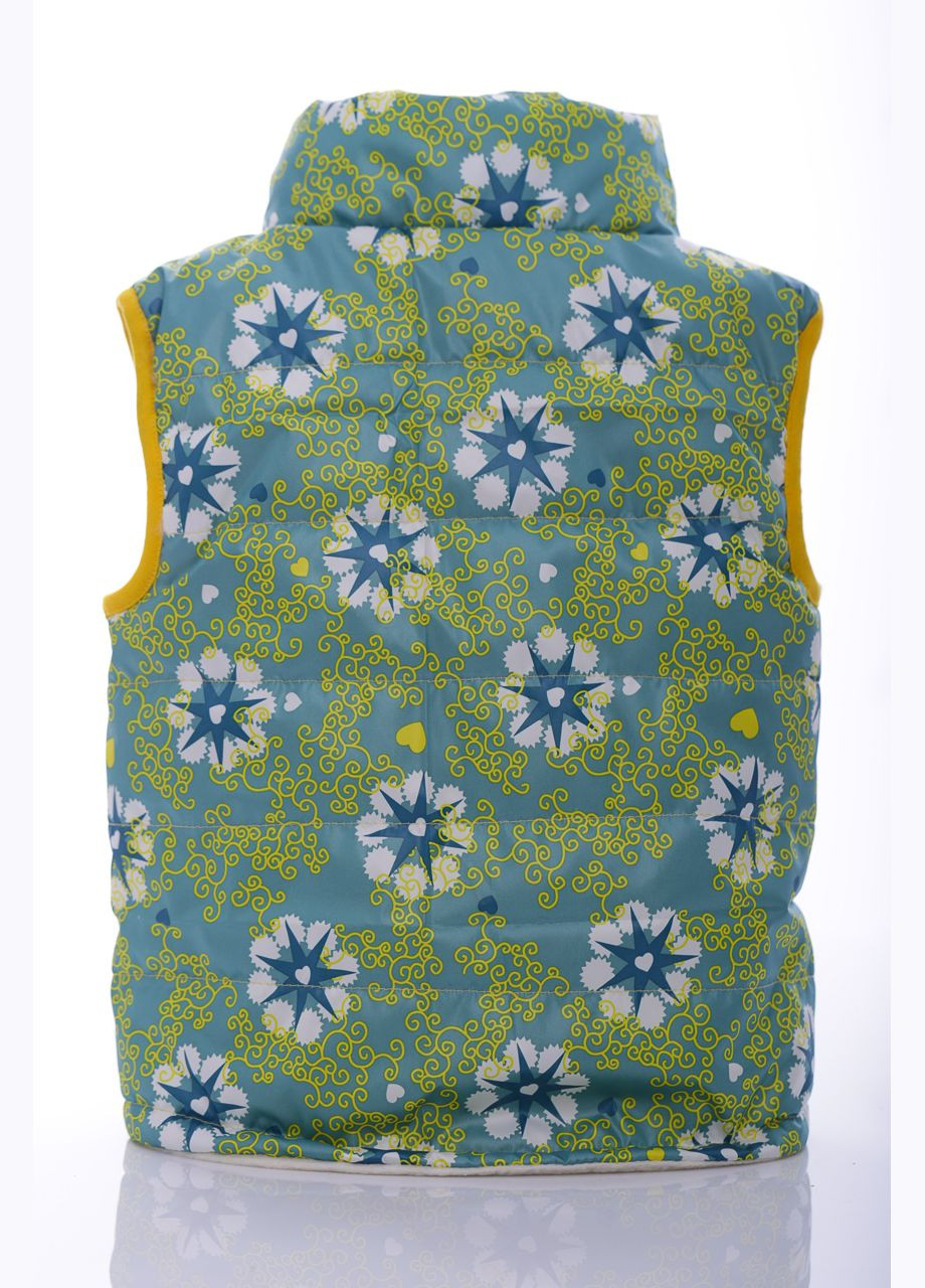 Жилетка для дівчинки на флісі в зелену зірку 92 см (43238) BABYKROHA (297200697)