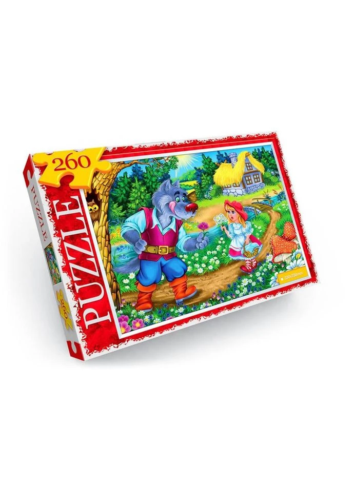 Пазлы детские "Красная шапочка" C260-12-11, 260 элементов Toysi (372495912)