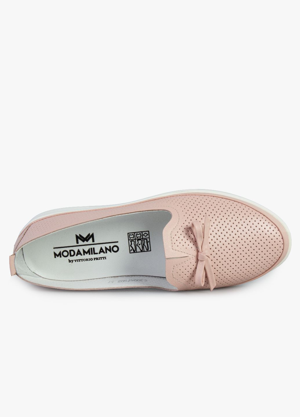 Жіночі балетки жіночі бренду 8301748_(2) ModaMilano | рожеві натуральна шкіра (336339413)