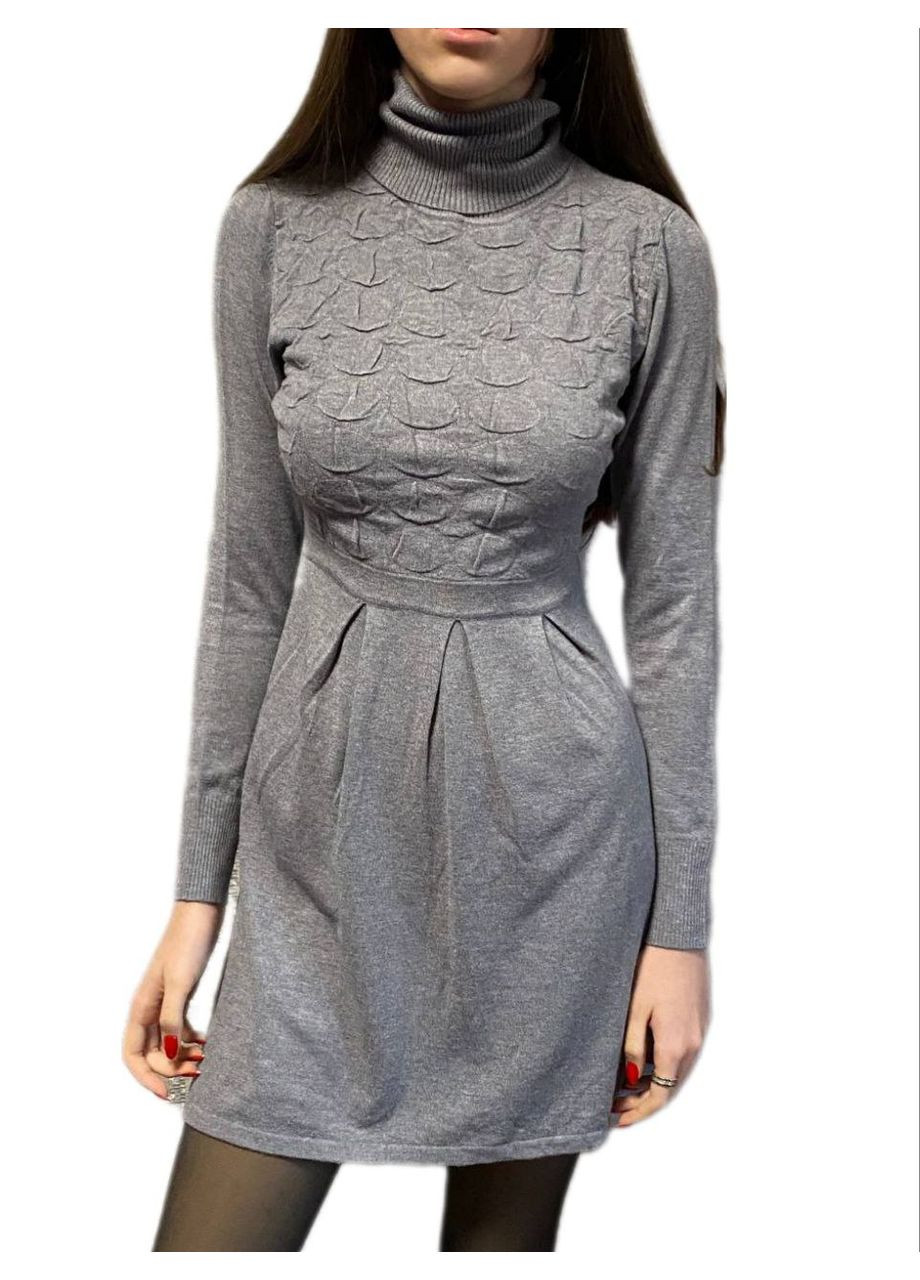 Сіра кашемірова сукня Fashion Club (285277380)
