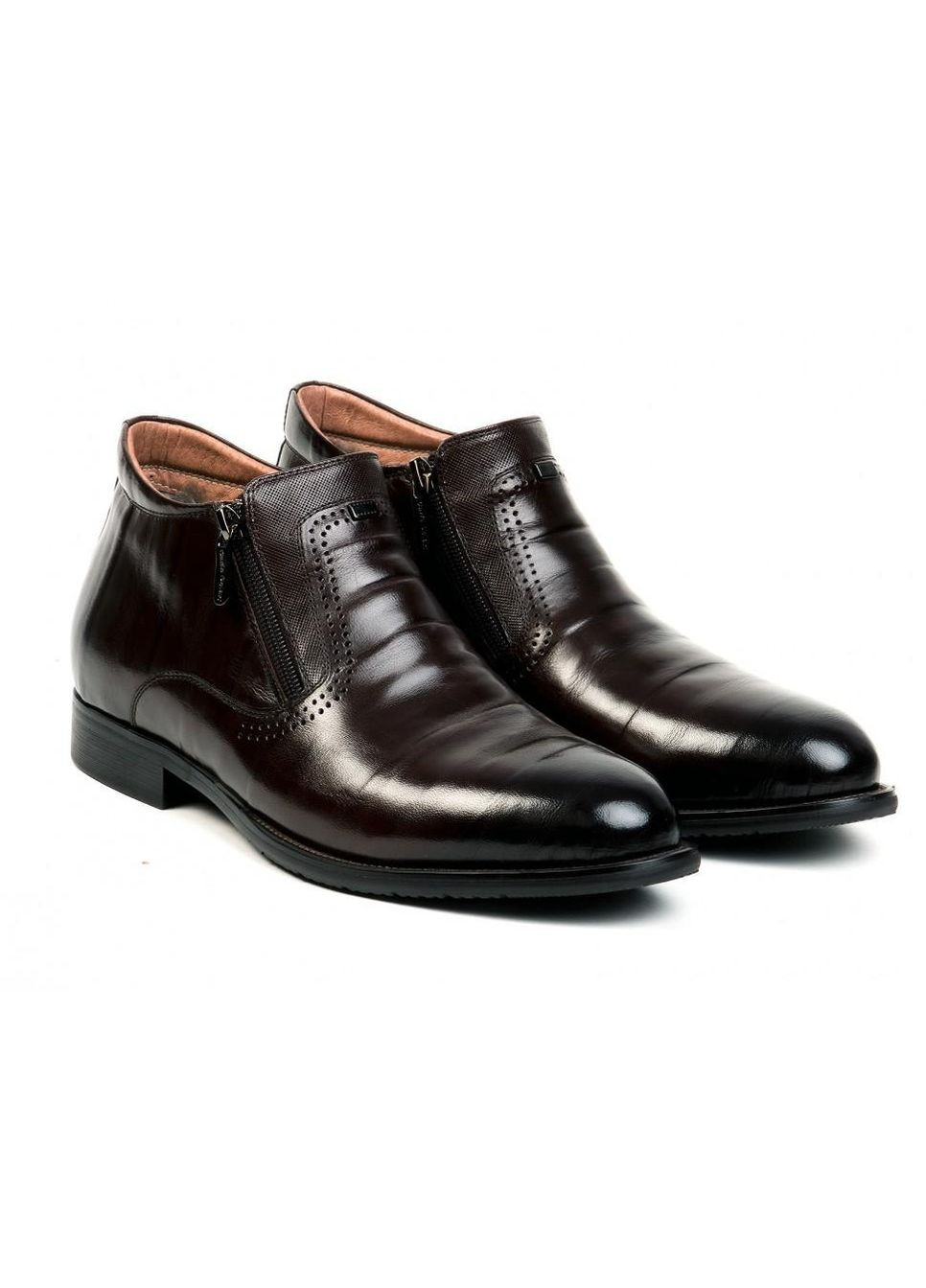 Коричневые зимние ботинки 7164110 цвет коричневый Carlo Delari