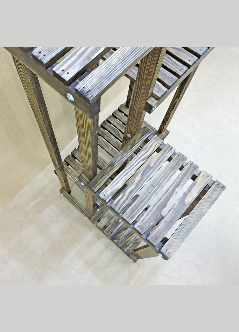 Подставка для цветов из дерева Ангумуа мокко (ЦВТ-002810) No Brand (328226446)