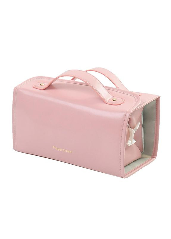 Женская косметичка SHY-02 Pink несесер органайзер дорожная бьюти кейс 5 шт. Lesko (352012895)