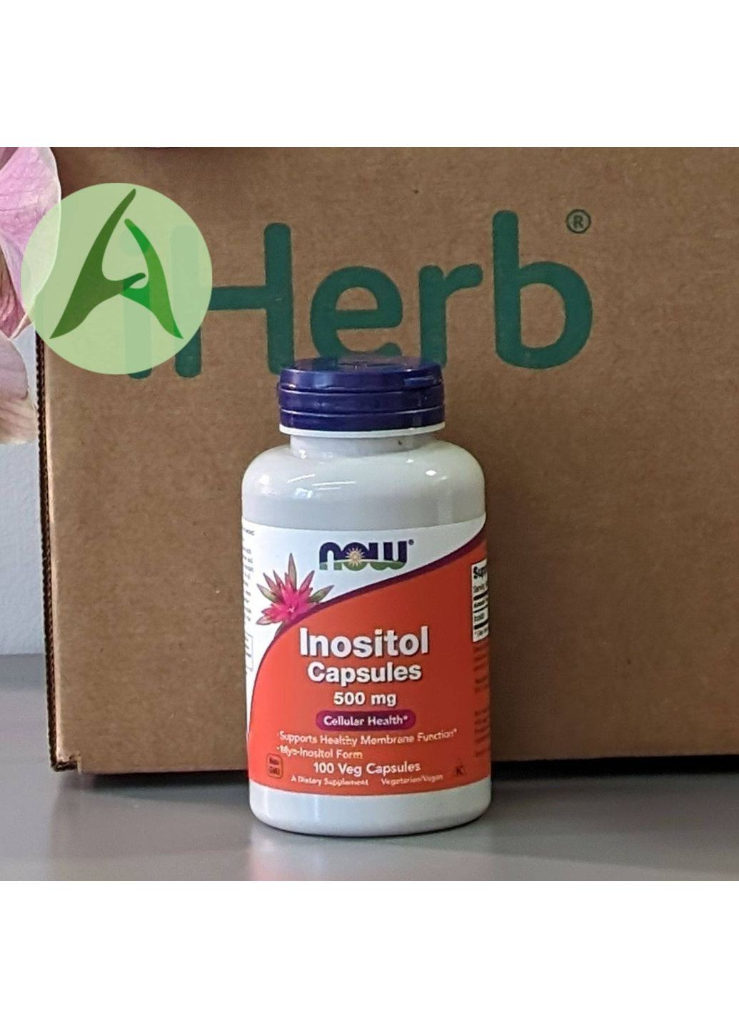 Инозитол, 500 мг, 100 капсул Now Foods (361858497)