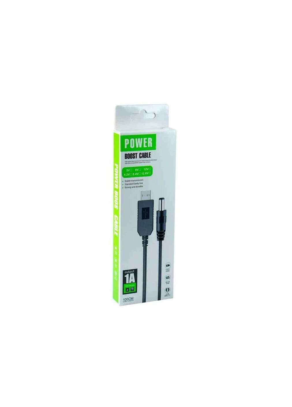 Кабель для роутера DC-USB 12V 5.5х2.1мм (от повербанка) ТМ GERLAX No Brand (388659902)