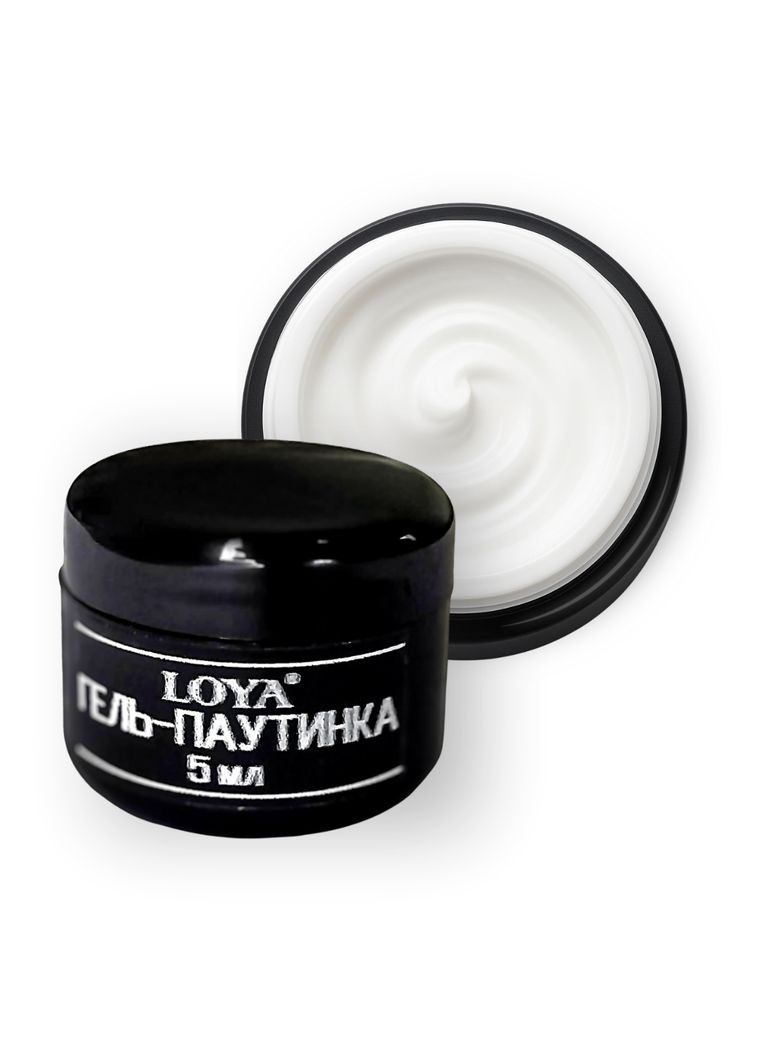 Гель павутинка біла для дизайну 5 мл Loya (360889725)