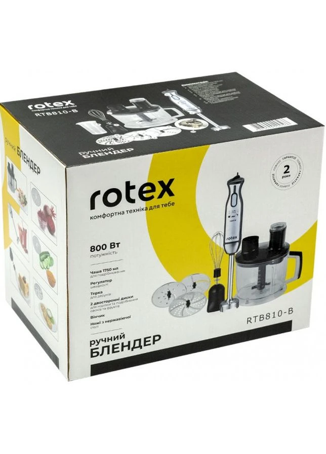 Блендер погружаемый RTB810-B Rotex (339084715)