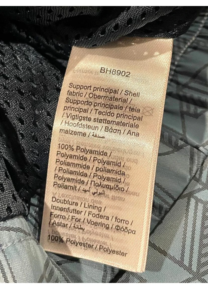 Синя демісезонна чоловіча куртка олімпійка монограм No Brand Lacoste Monogram Track Jacket Limestone