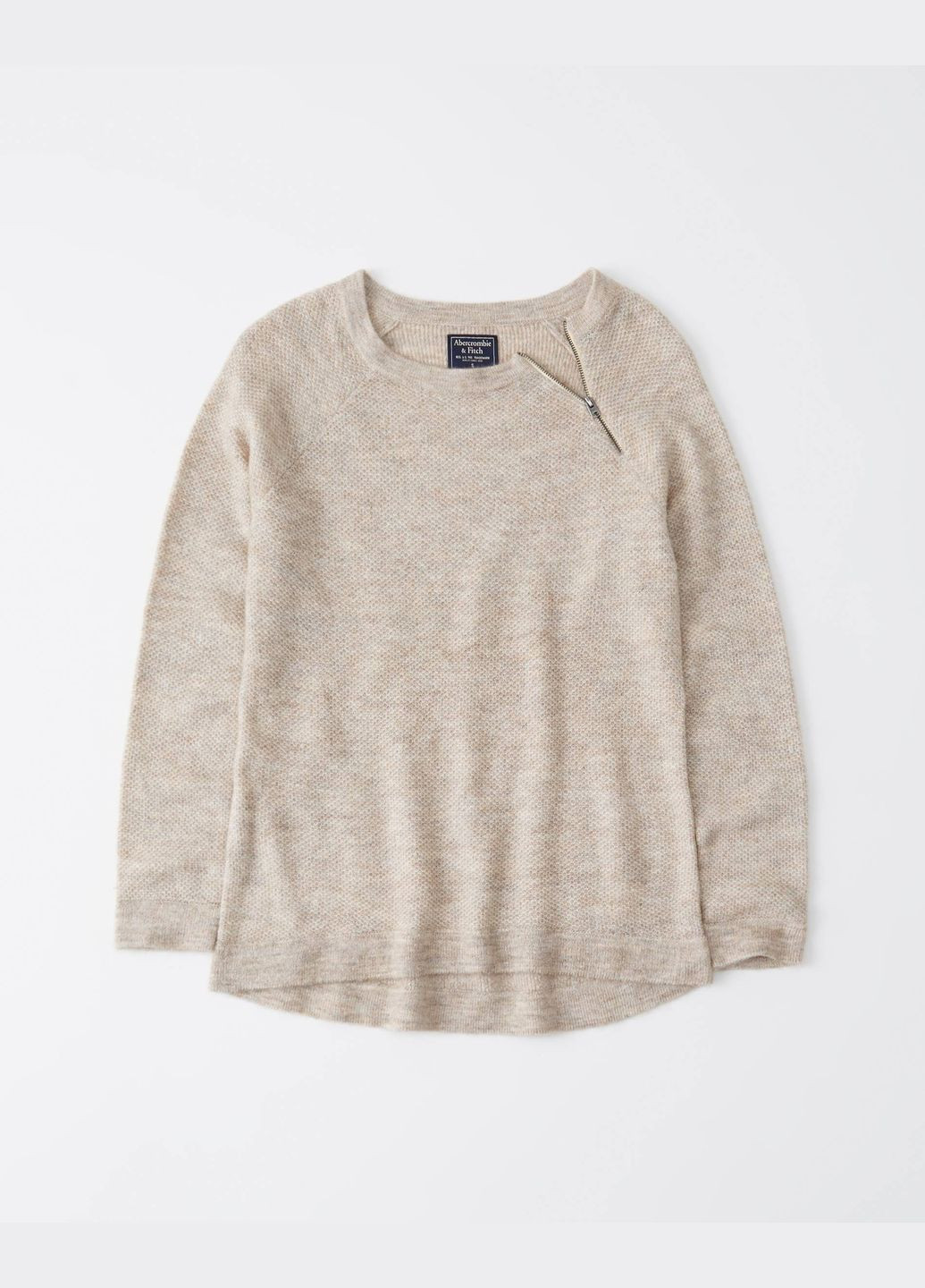 Бежевий демісезонний светр жіночий - светр af6021w Abercrombie & Fitch
