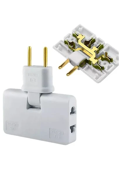 Розгалужувач 3 розетки 10А White (HK338W) Voltronic (377474043)