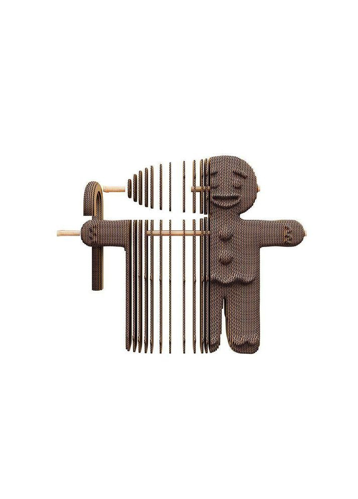 Картонний конструктор 3D Puzzle GINGERBREAD MAN AND SNOWMAN Cartonic (313103073)