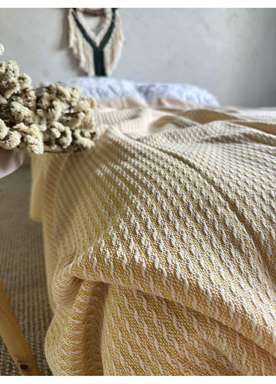 Плед Latvia хлопковый с бахромой Lanavitta (361852555)