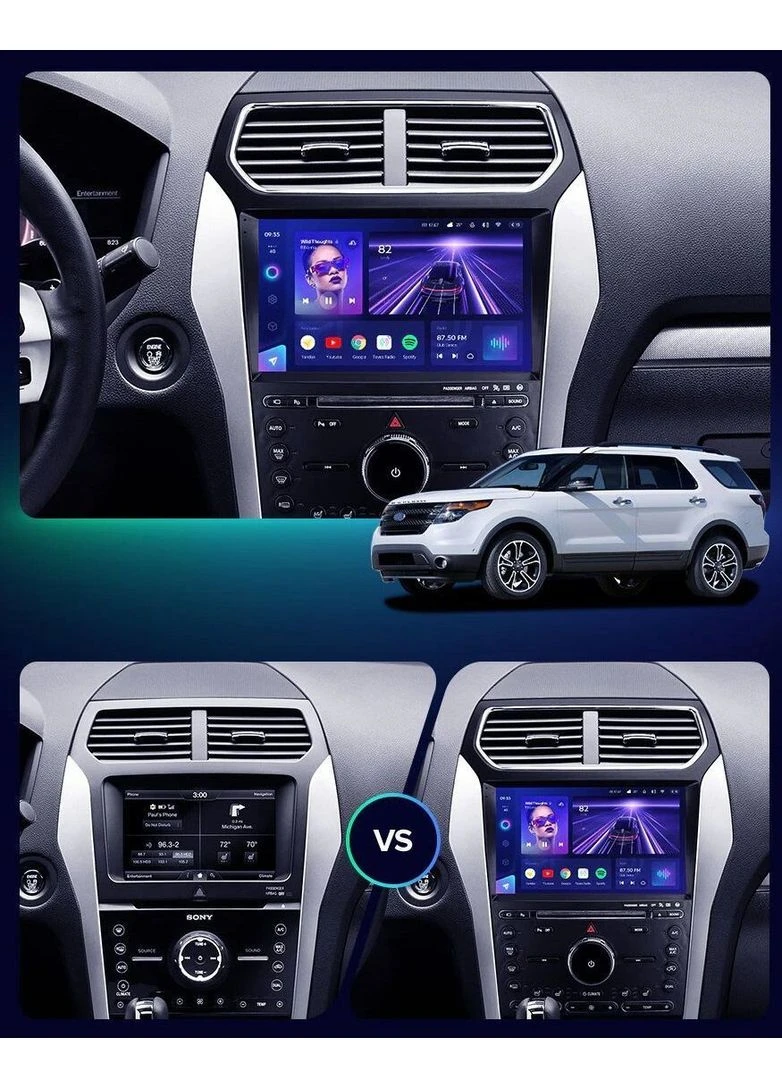 Штатна магнітола TS10-002 4+32Gb Wi-Fi Ford Explorer 5 2011 - 2019 (A) 10" Decker (378932058)