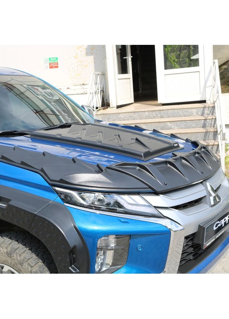 Комплект накладок на капот (2019-2025, 3 шт) для Mitsubishi L200 рр Dragon (390089950)