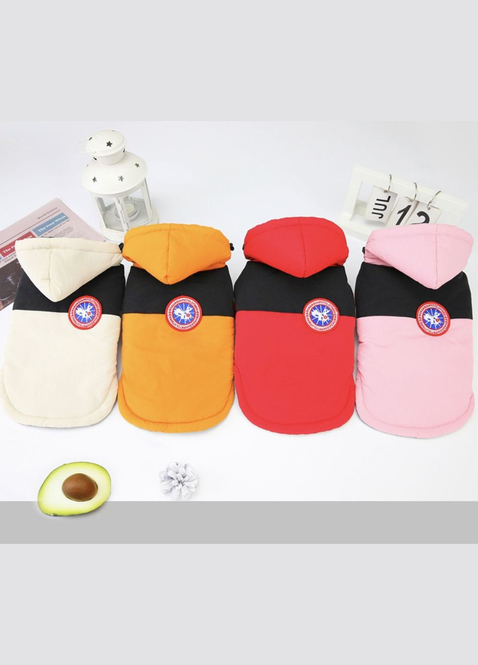 Водонепроникна курточка для котів Pet Style "DaDaGouPet" Помаранчева L No Brand - (323237458)