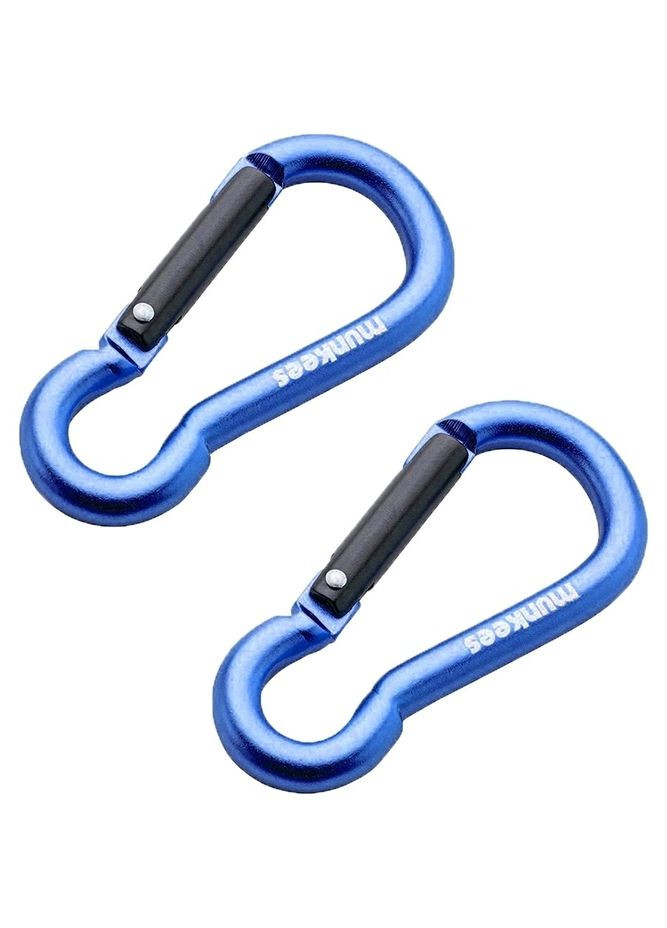 3236 карабін Pear 6 мм x 60 мм (пара) dark blue (3236-DB) Munkees (326851481)