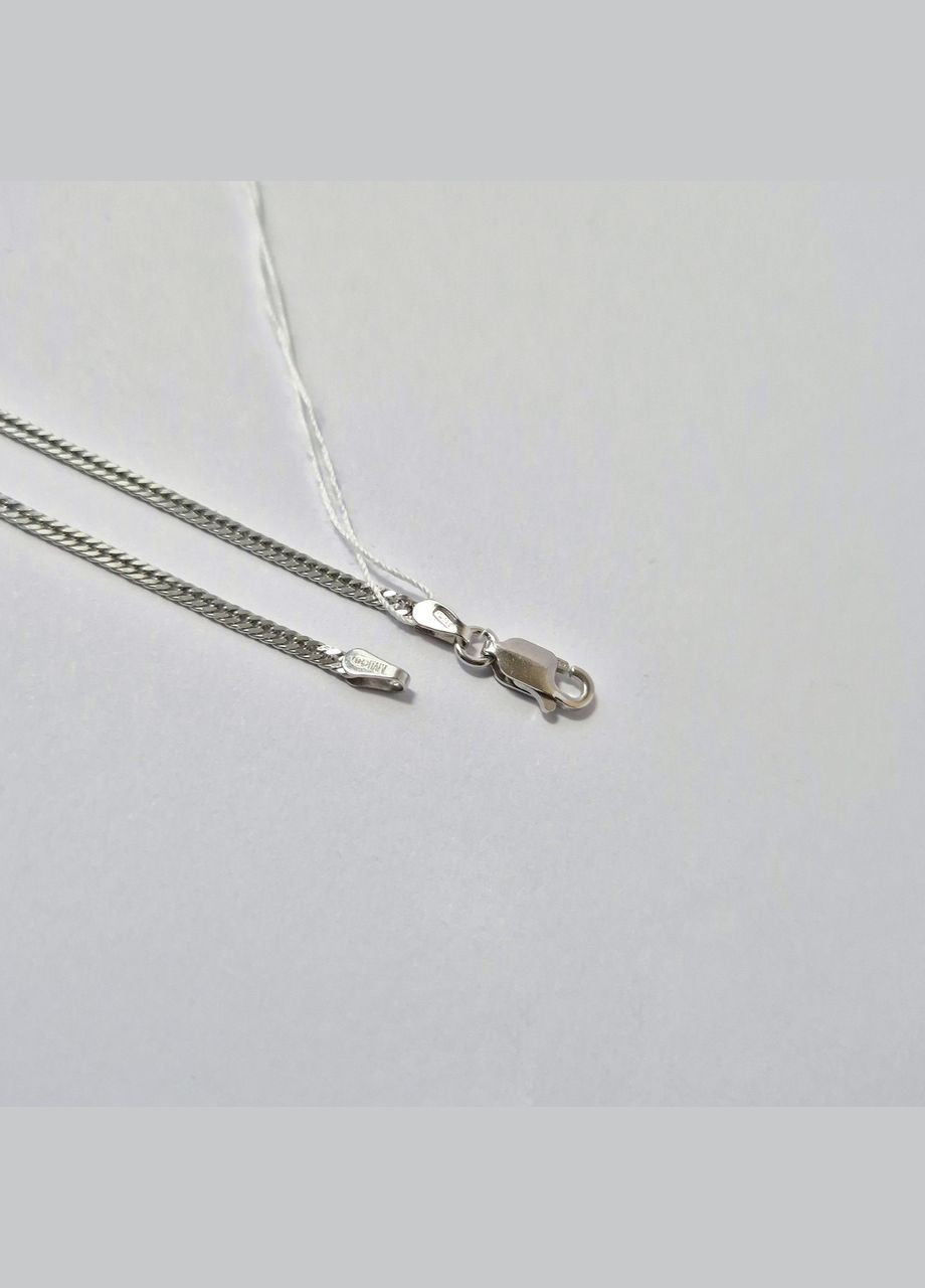 Серебряная Цепочка плоская цепь Ромб см серебро 925 пробы Родированное 268р3/50 4.10г No Brand (315724807)