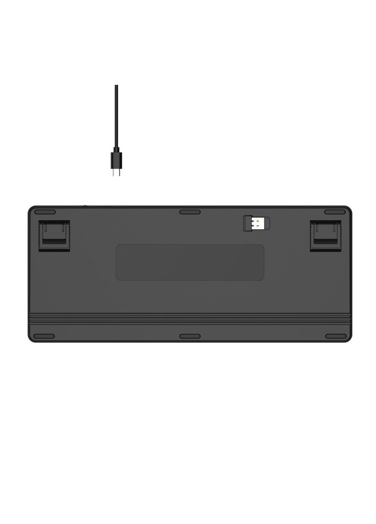 Клавіатура бездротовa FBX53C (Black), Fstyler, ножничні перемикачі, Bluetooth / 2.4 ГГц, з акумулятором, чорна A4Tech (333825058)