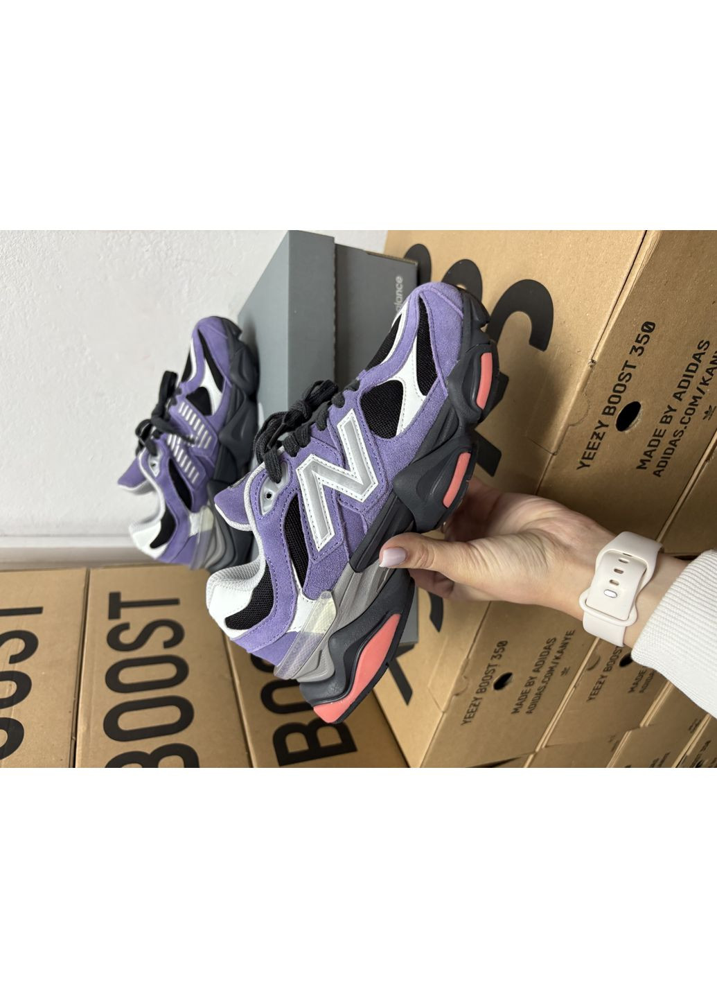 КРОСІВКИ ЖІНОЧІ NEW BALANCE 9060 VIOLET NOIR НЬЮ БЕЛАНС 9060 No Brand комбіновані демісезони (367170841)