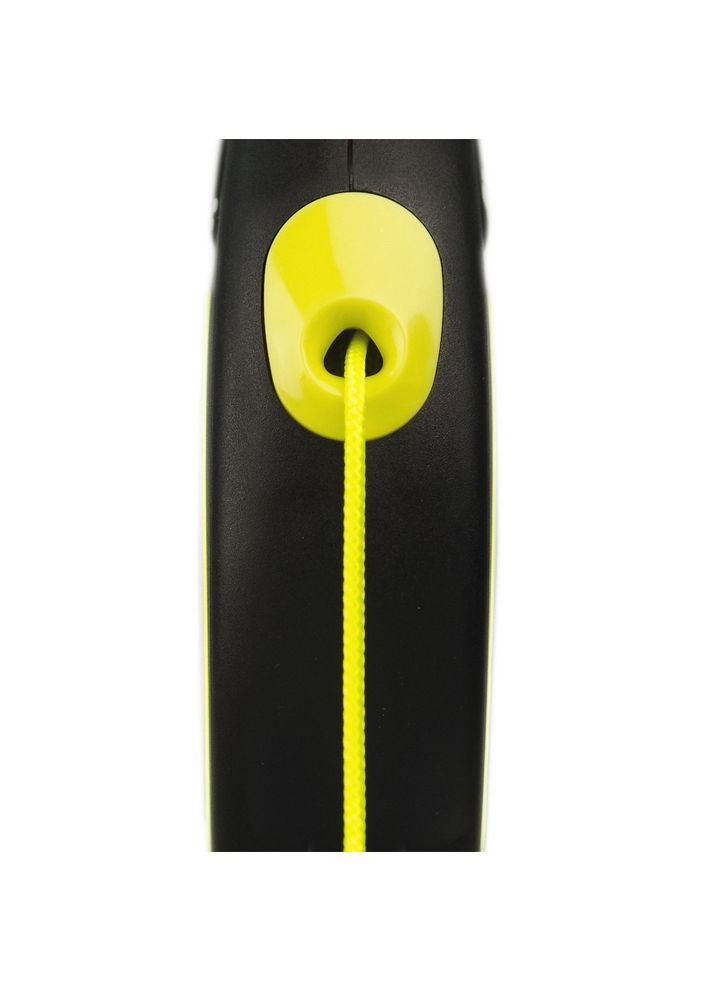 Рулетка для собак New Neon S жёлтая, до 12 кг, 5 метров Flexi (292395291)