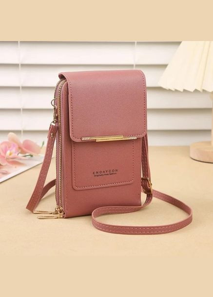 Жіноча сумка-клатч для телефону, грошей, ключів (Пурпурова) No Brand (332794772)