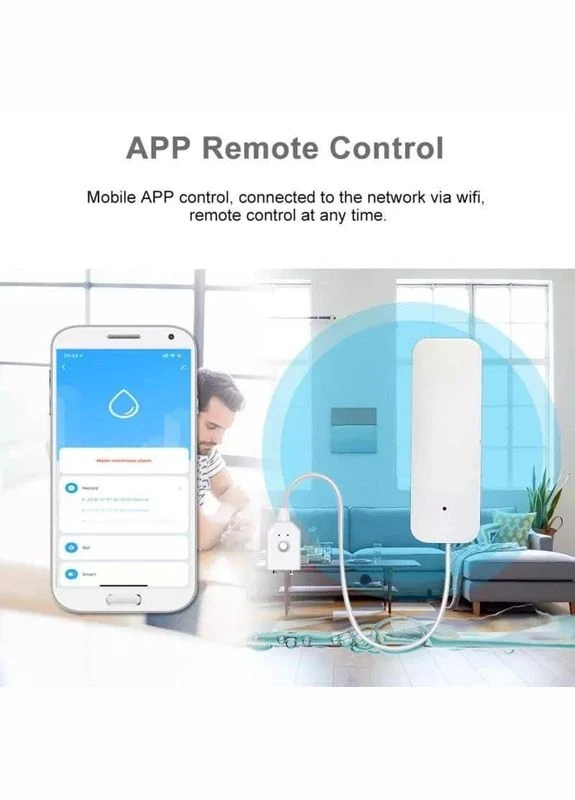 Розумний WIFI датчик витоку води B&G (301939194)