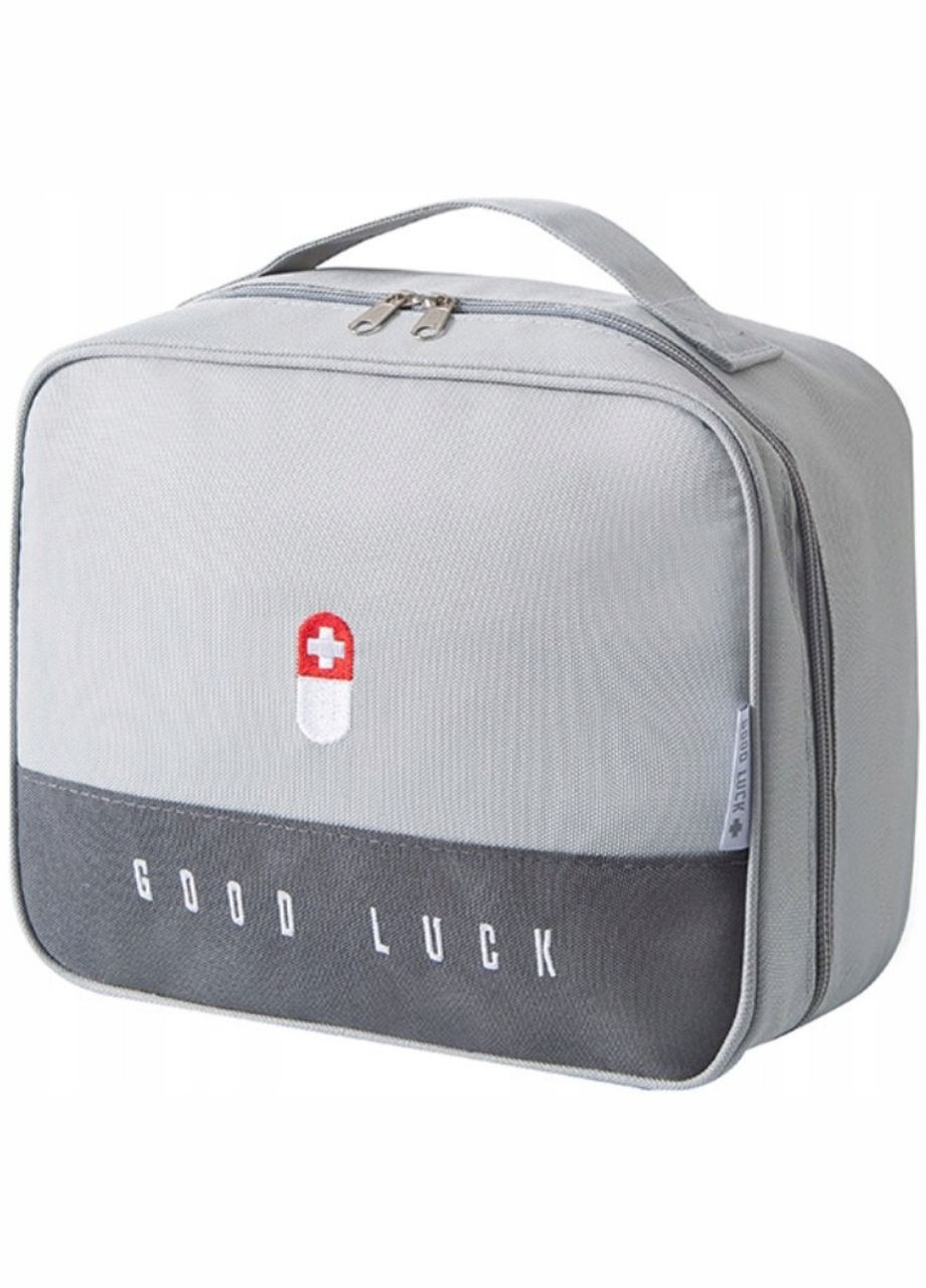 Містка дорожня туристична аптечка Сіра Edibazzar (297643232)