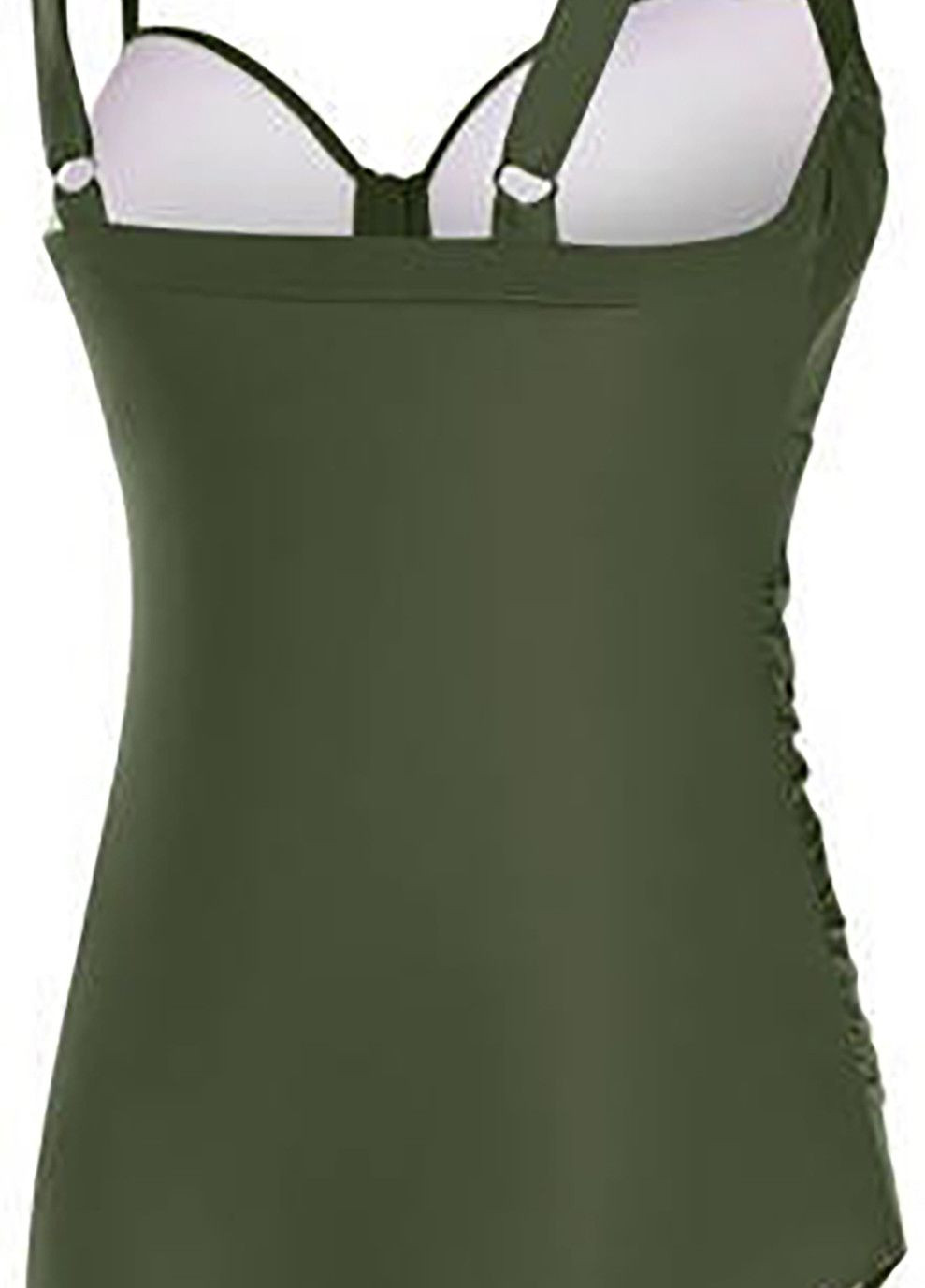 Темно-зелений демісезонний купальник закритий для жінок aqua speed olivia 60117 темно-зелений жін Arena