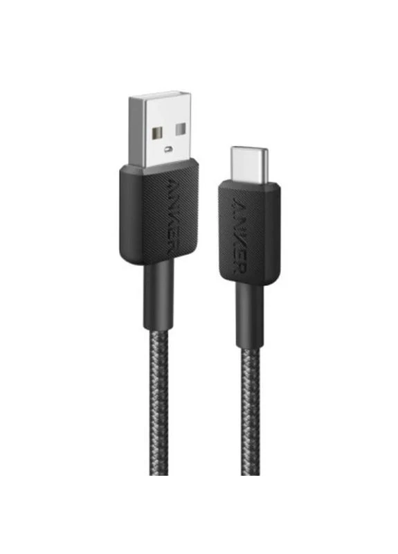 Дата кабель USB 2.0 AM to USB-C 0.9m 322 Black (A81H5G11) Anker (399337919)