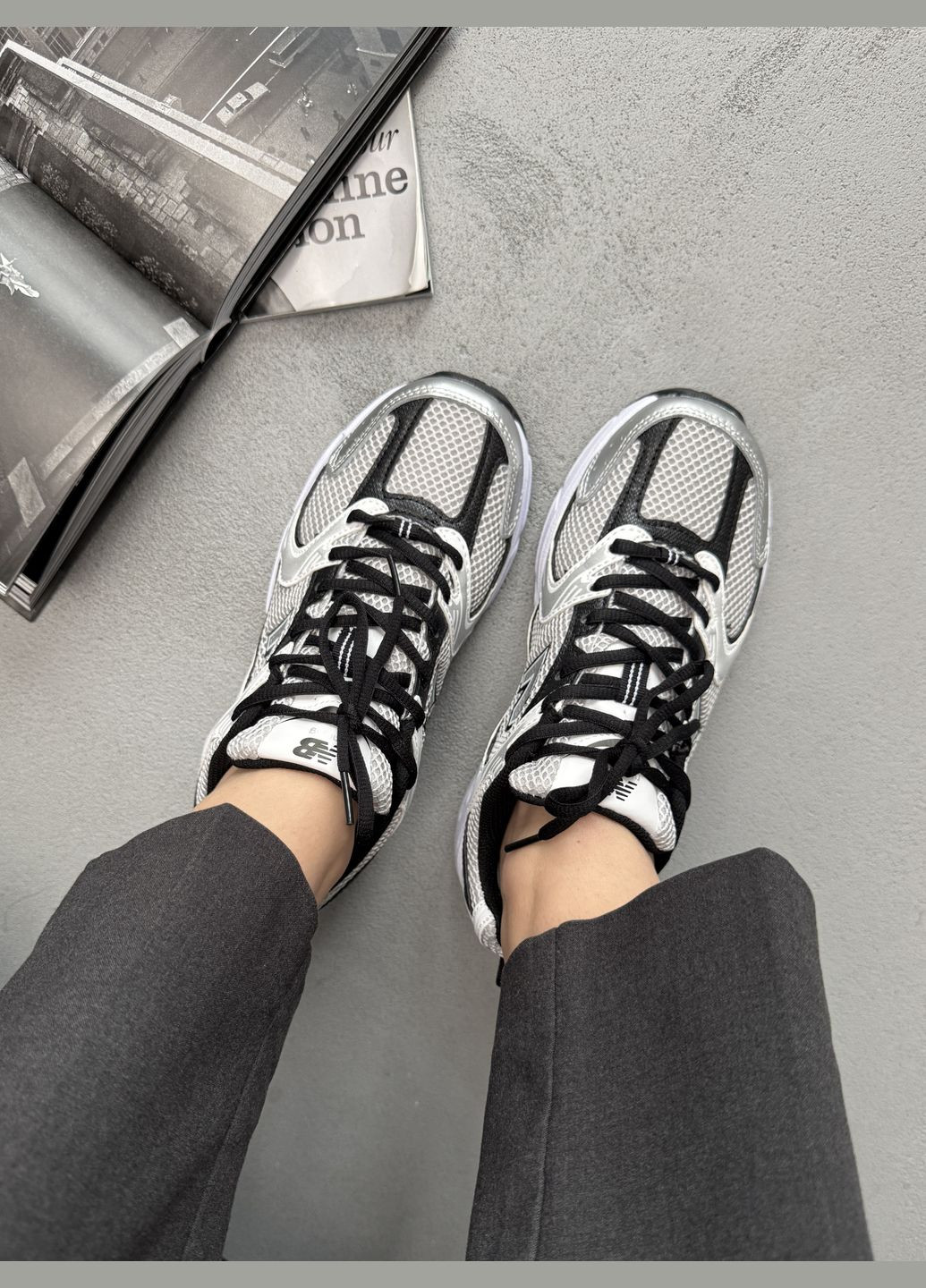 Кросівки жіночі і чоловічі New Balance 530 white | Нью Беланс 530 білі No Brand білі демісезони (338793281)