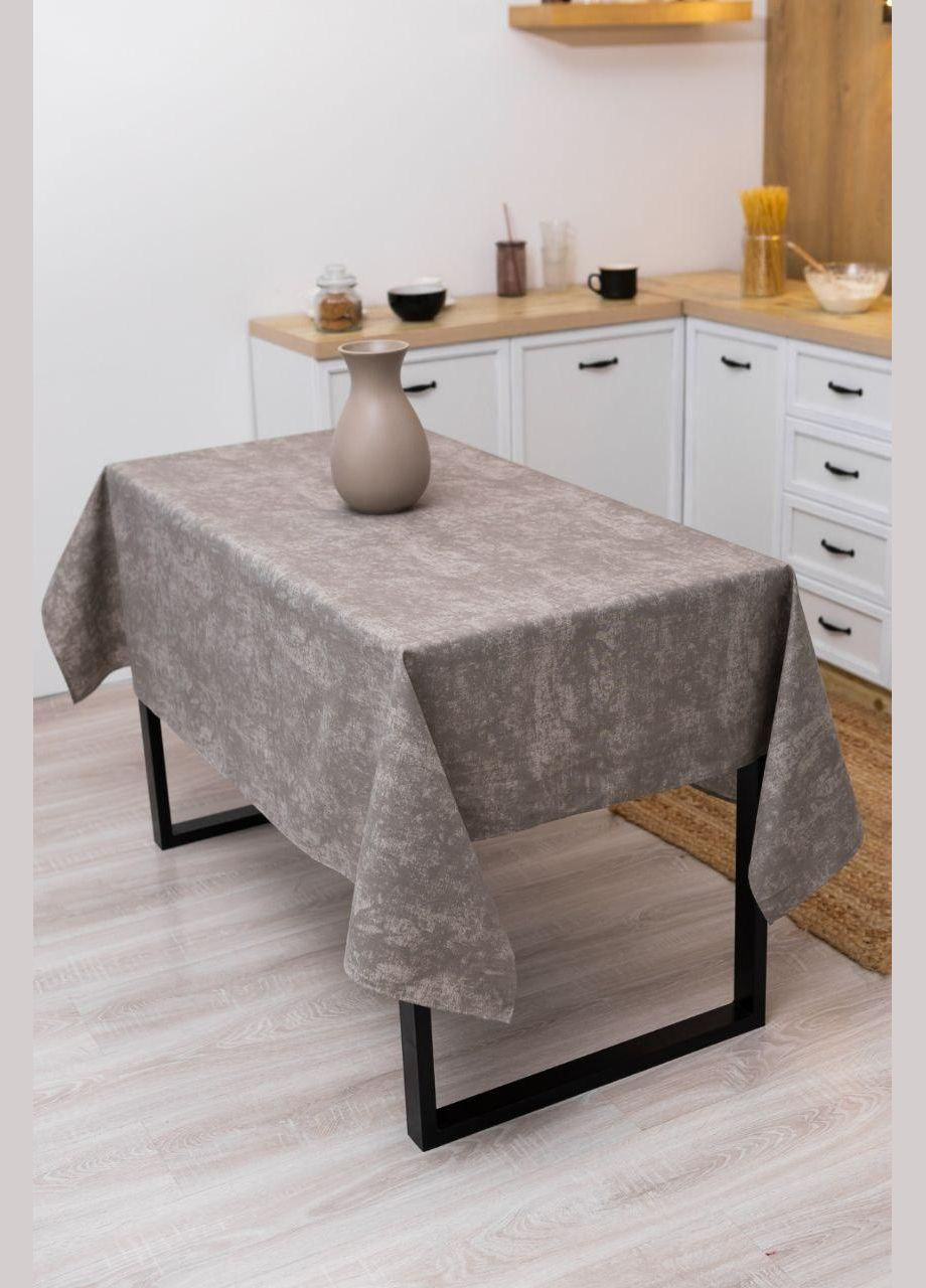 Скатертина 115х180 Капучино (П4К-teflon-new-001) No Brand (342097625)