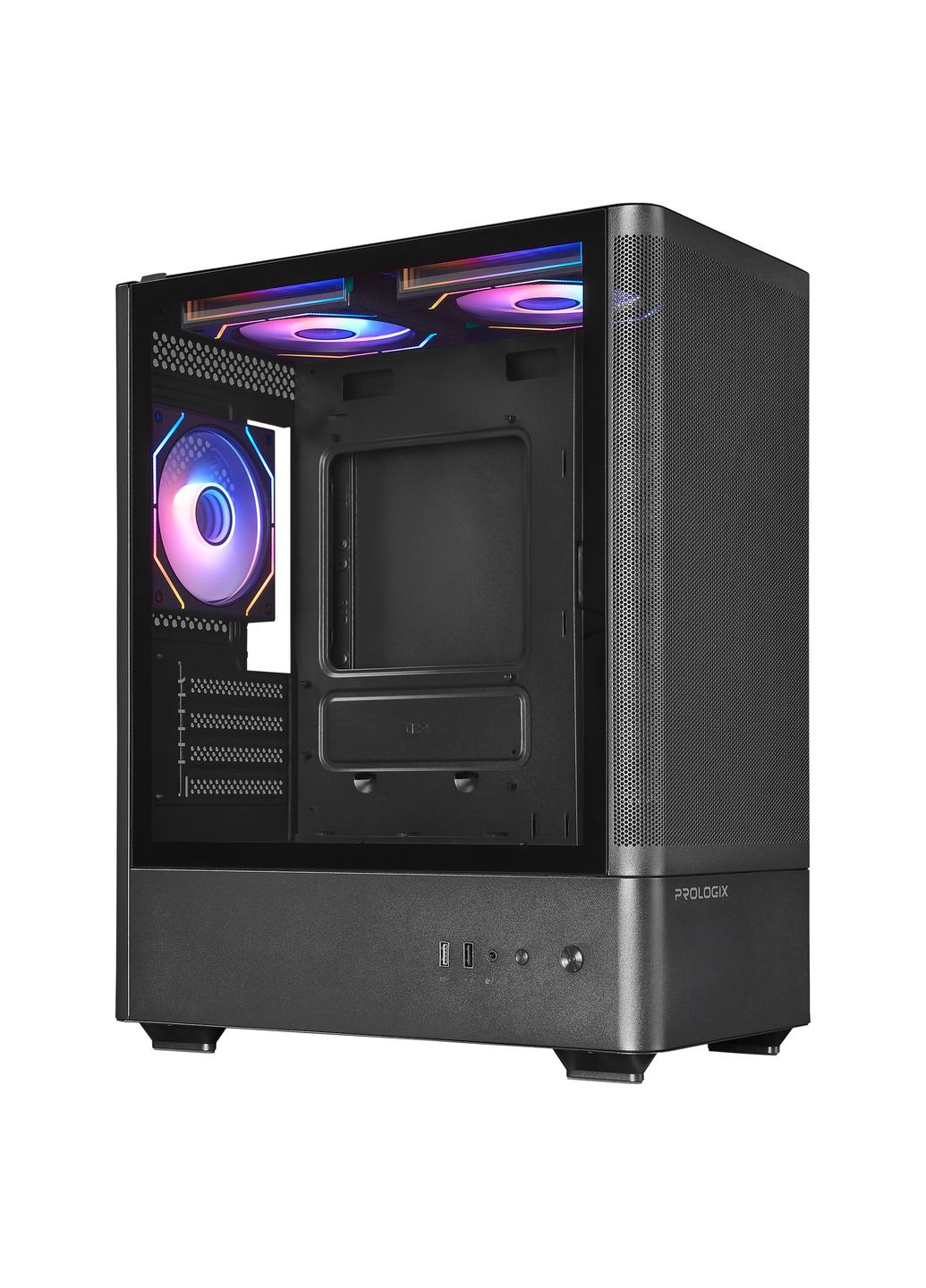 Корпус Lumi GM-01MAB Mesh Black Prologix (342331132)