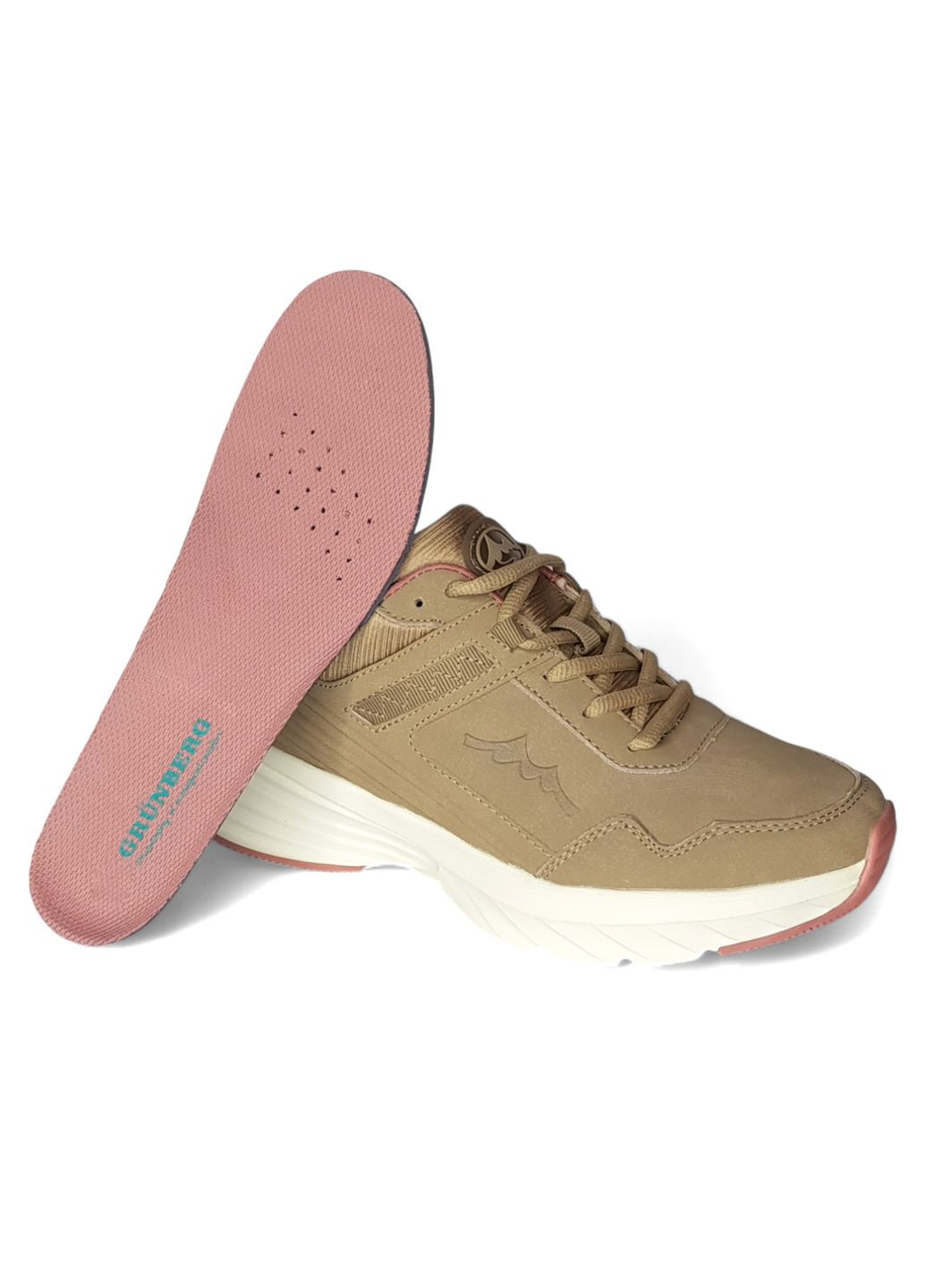 Демисезонные кроссовки Grunberg бежевые демисезоны (304936325)