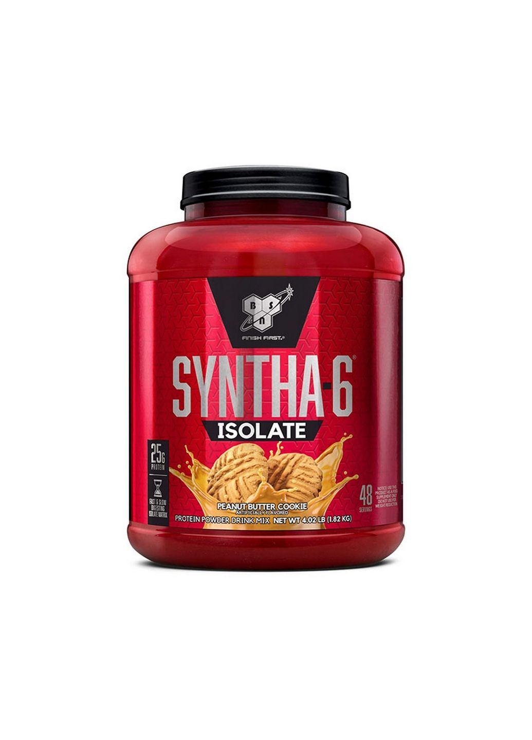 Протеин Syntha-6 Isolate, 1.8 кг Арахисовое печенье BSN (295898841)