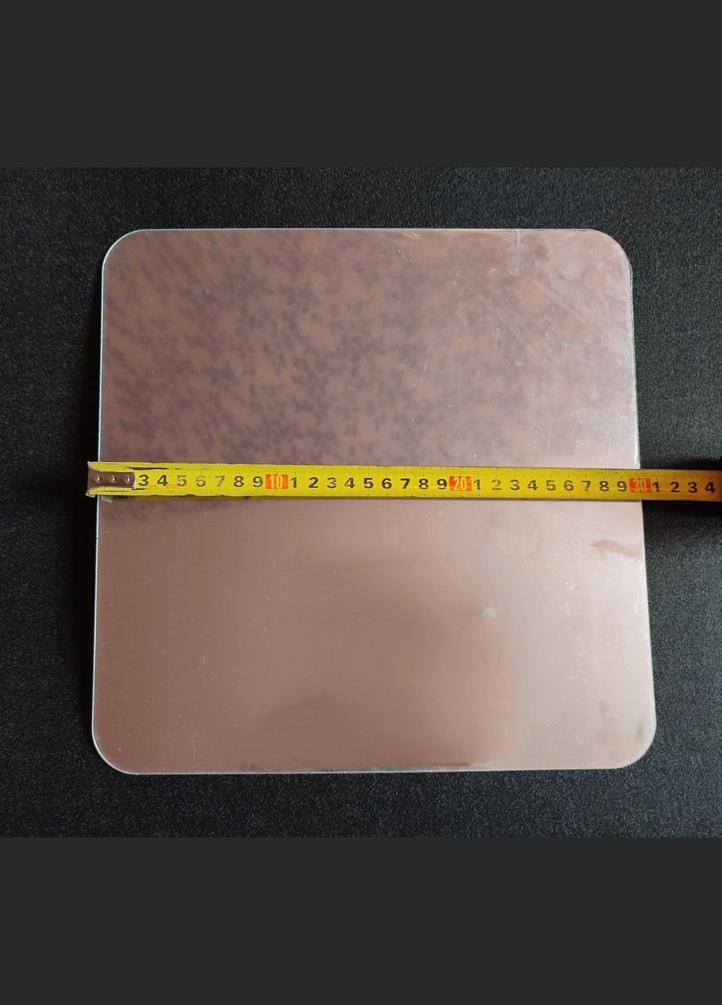 Зеркальные акриловые наклейки квадрат 300 х 300 х 1 мм 1 шт No Brand (311290813)