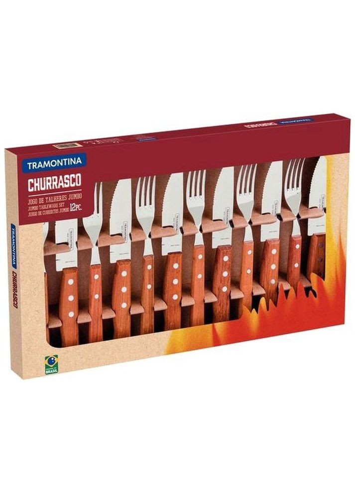 Набор столовых приборов Barbecue 12 пр. 22399/063 Tramontina (316622115)
