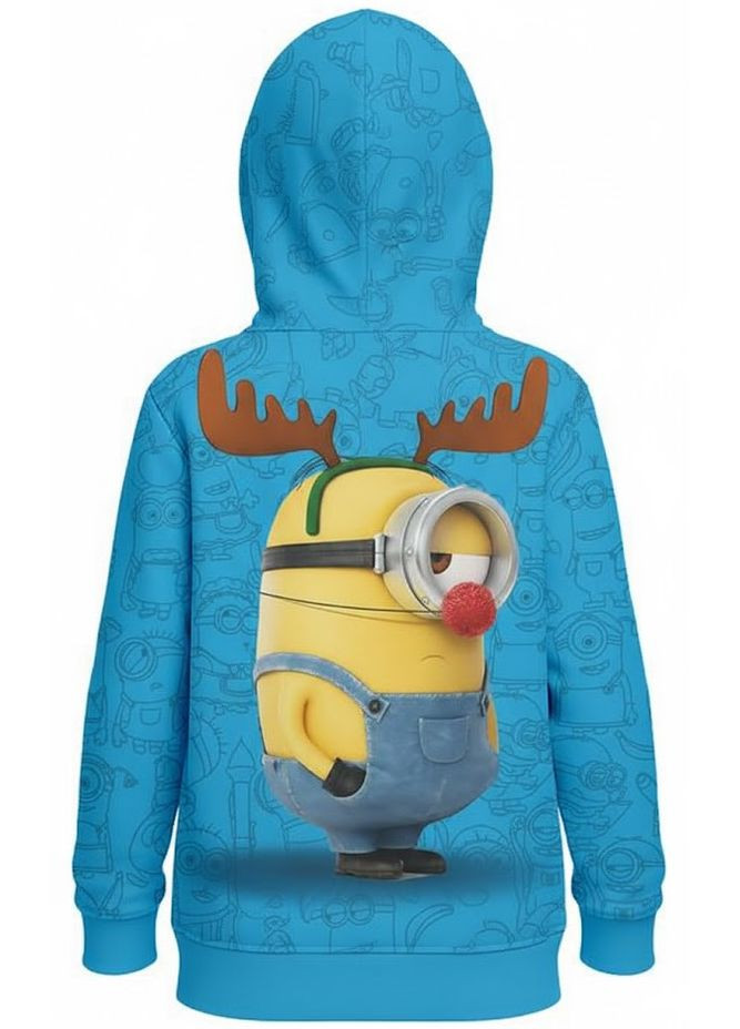 Детские худые Santa Minion с принтом, худые с героями Миньонов, размер L 140 Україна ТД (369657514)