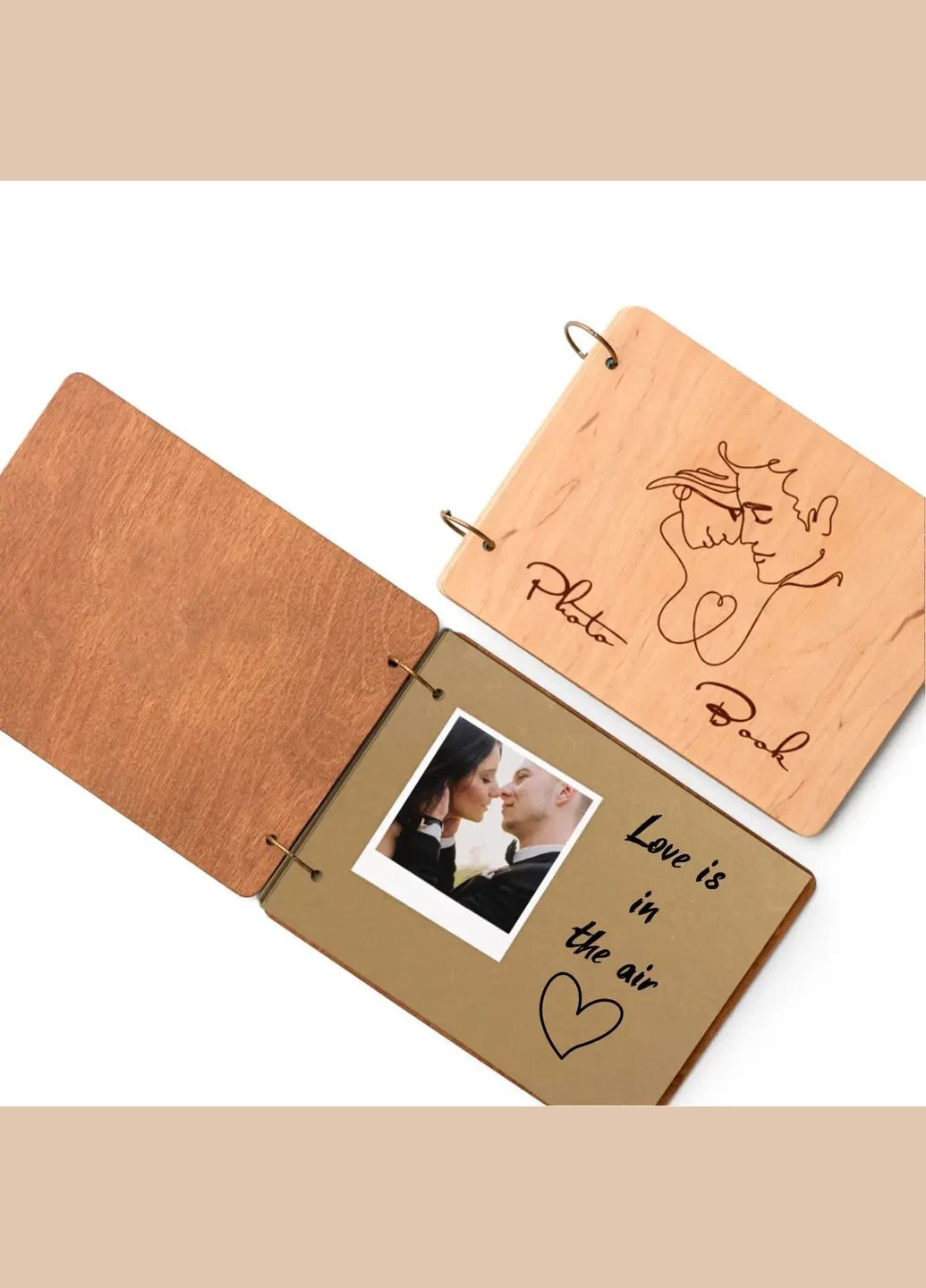 Крафтбук "Пара" зі світлою обкладинкою та коричневими сторінками Your Magnets (336954873)