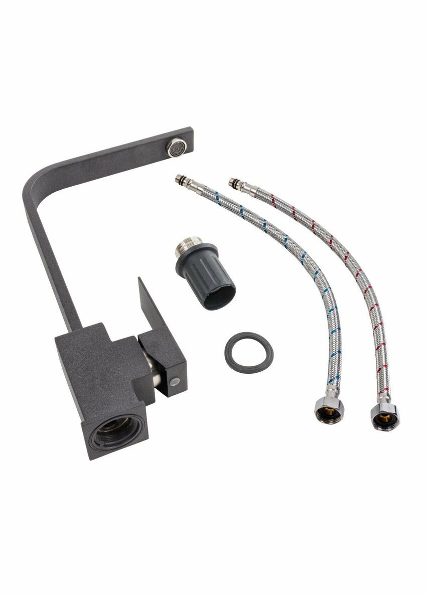 Смеситель кухонный 179 NES (3007) Карбон Platinum (342071591)