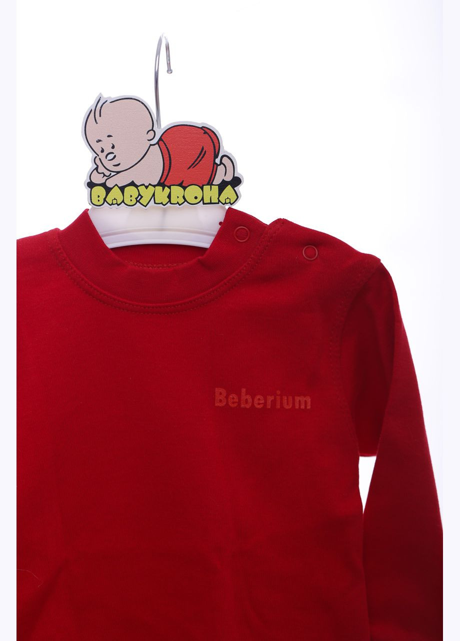 Водолазка для девочки хлопок Mancar kids красный см (41855) BABYKROHA (297199686)