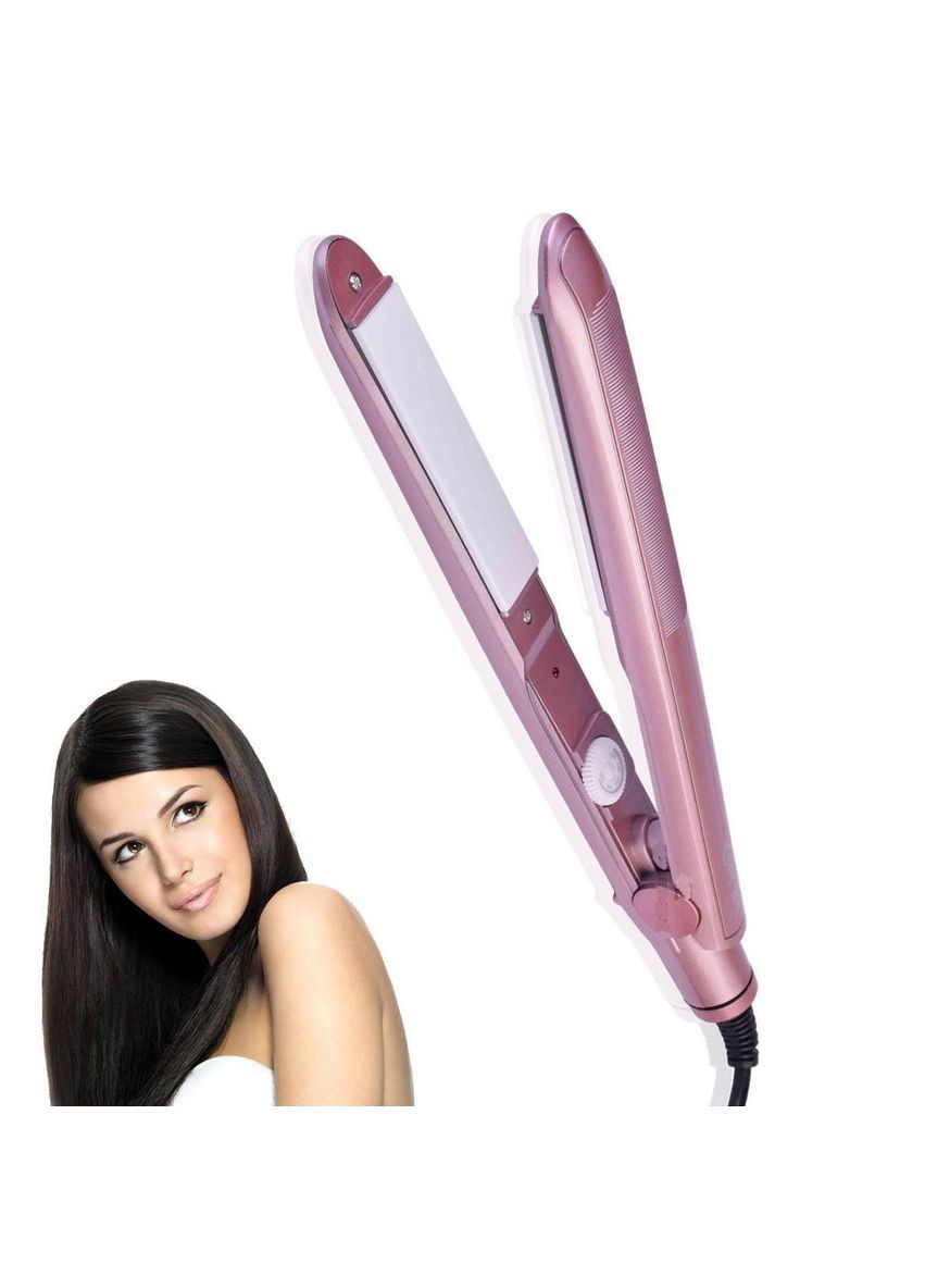 Професійна праска випрямляч із керамічним покриттям GM-1952 Pro Pink Gemei (306716656)