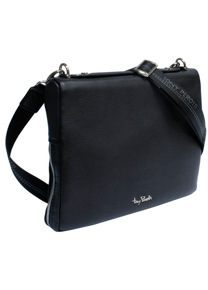 Шкіряна папка-сумка жіноча Contatto 9594-28 nero Tony Perotti (303831747)
