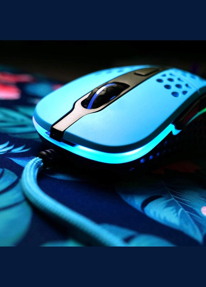 Мышь игровая M4 RGB USB Miami Blue Xtrfy (314982501)