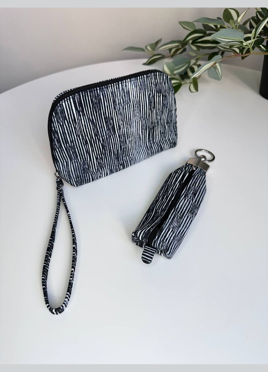 Женский подарочный набор ( комплект ) кожаный косметичка и ключница VI&VA (298426377)