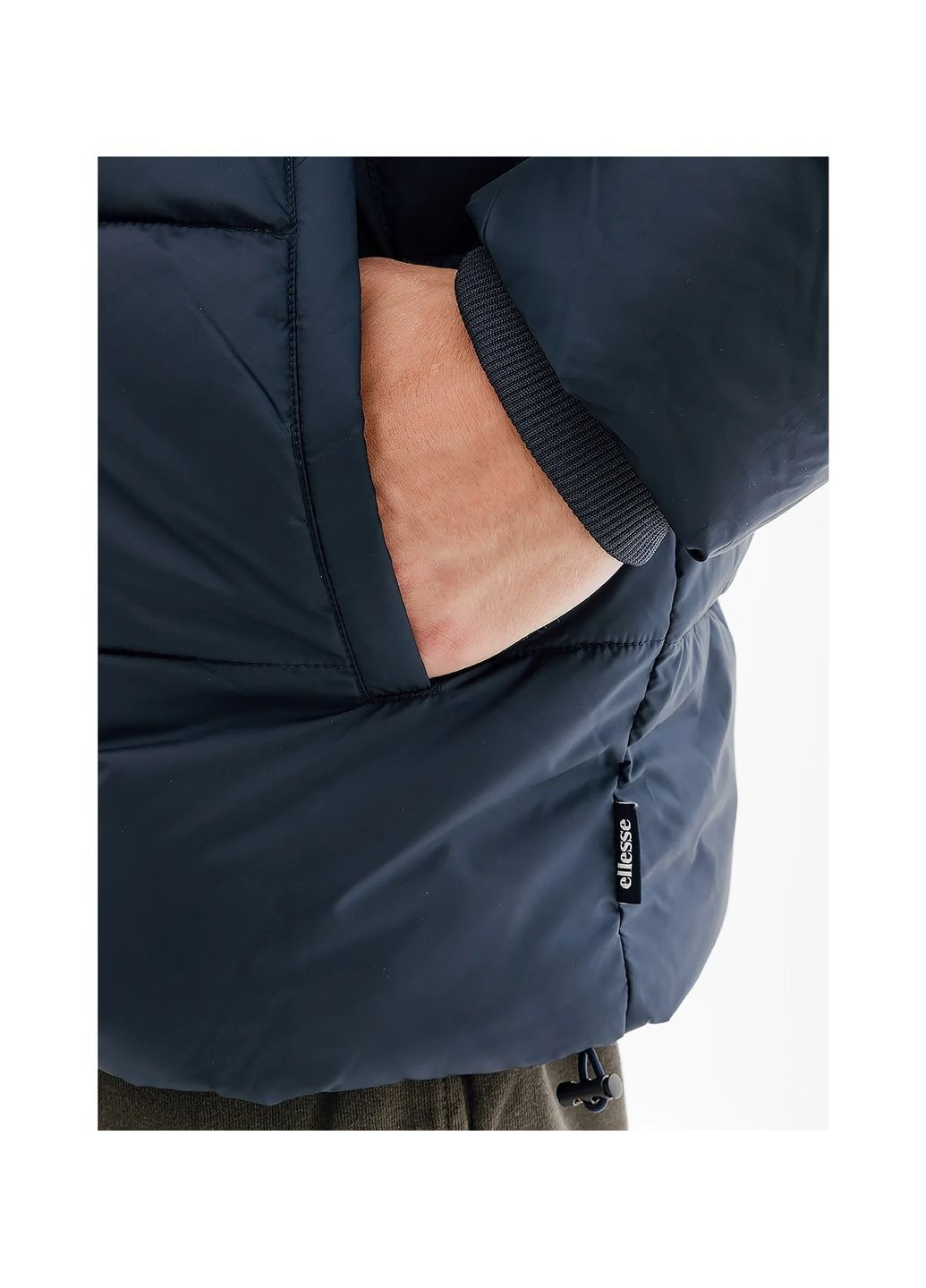 Синя пуховик чоловічий paddero jacket blue shq17079-429 Ellesse